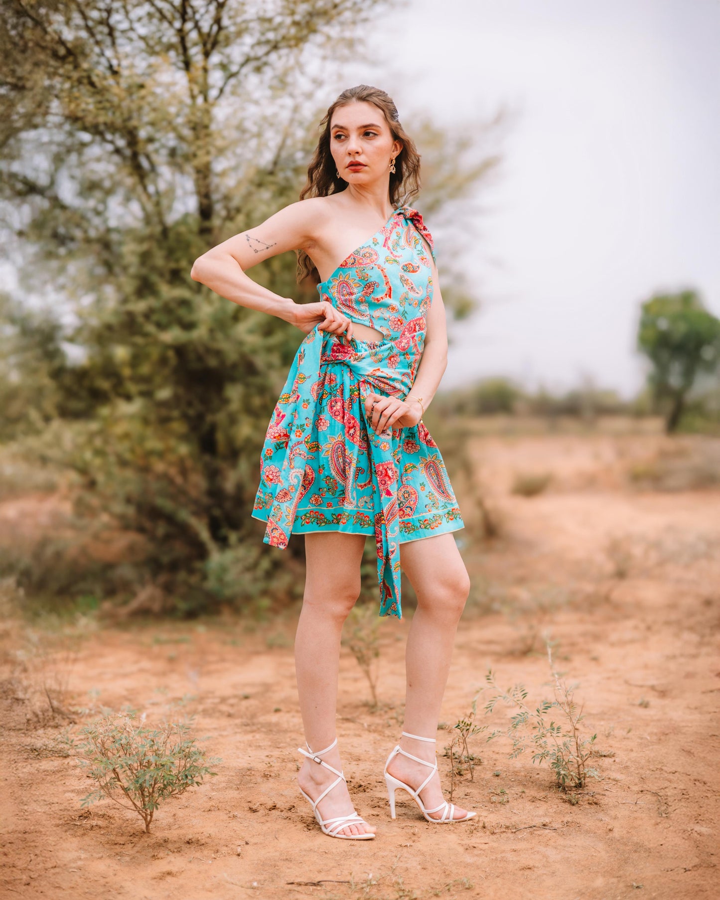 wrap around dress