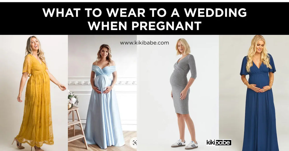 what to wear to a wedding when pregnant